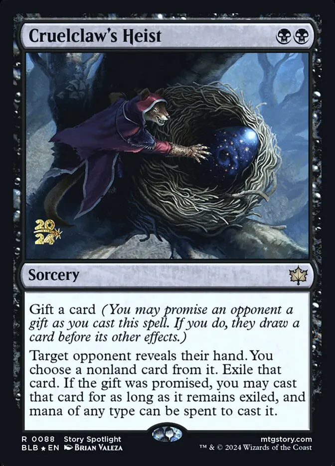 Cruelclaw's Heist Front Face