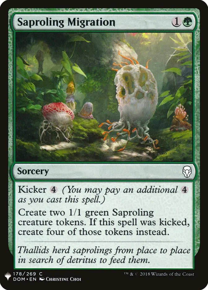 Saproling Migration Front Face