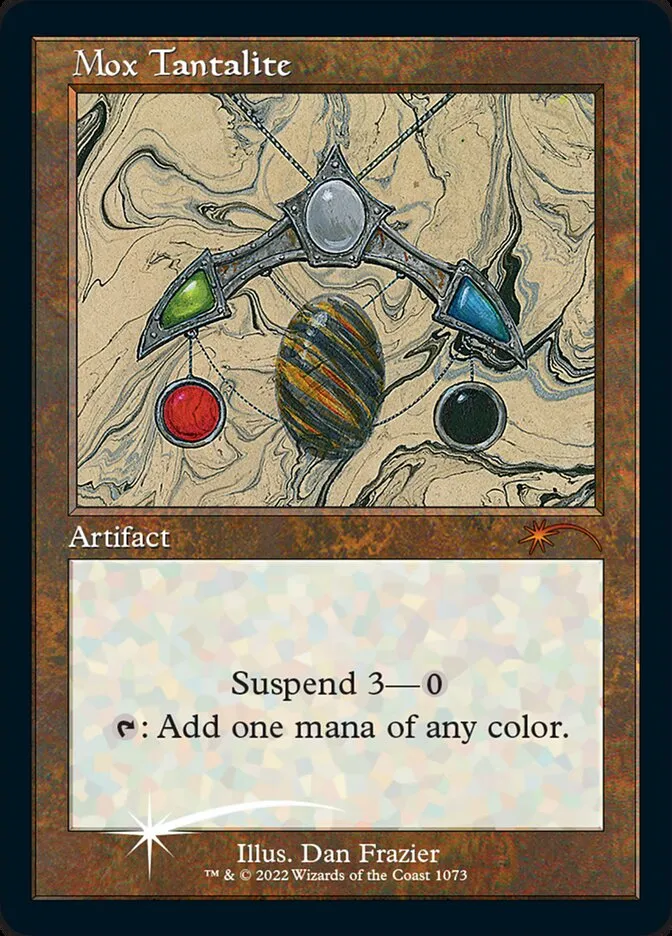 Mox Tantalite Front Face