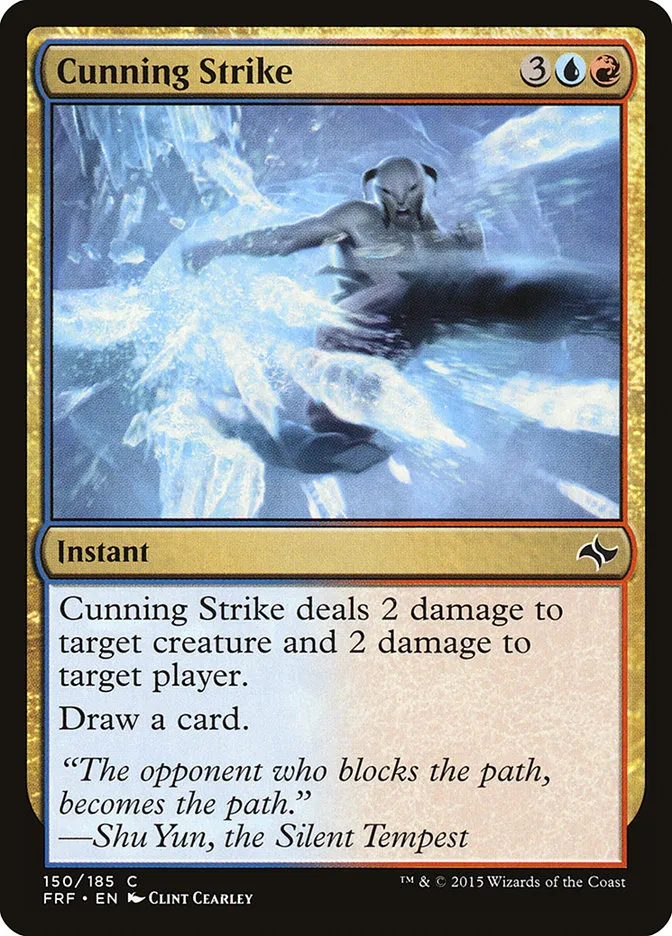 Cunning Strike Front Face