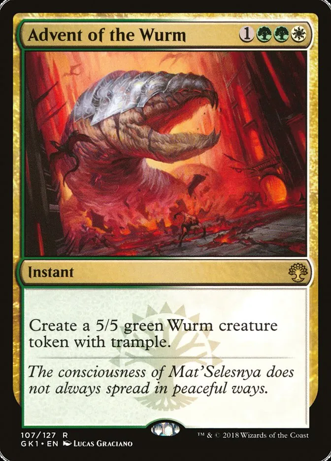 Advent of the Wurm Front Face
