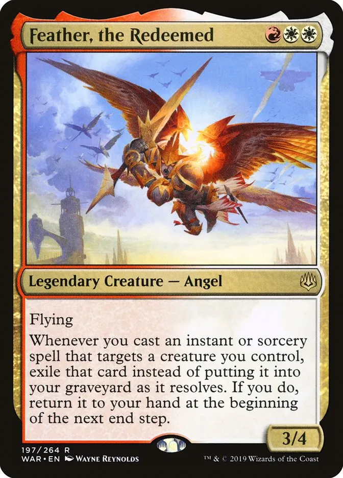 Feather, the Redeemed Front Face