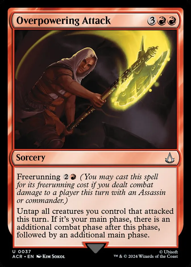 Overpowering Attack Front Face