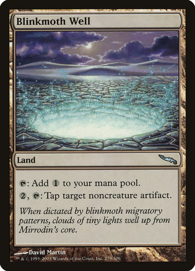 Blinkmoth Well Front Face