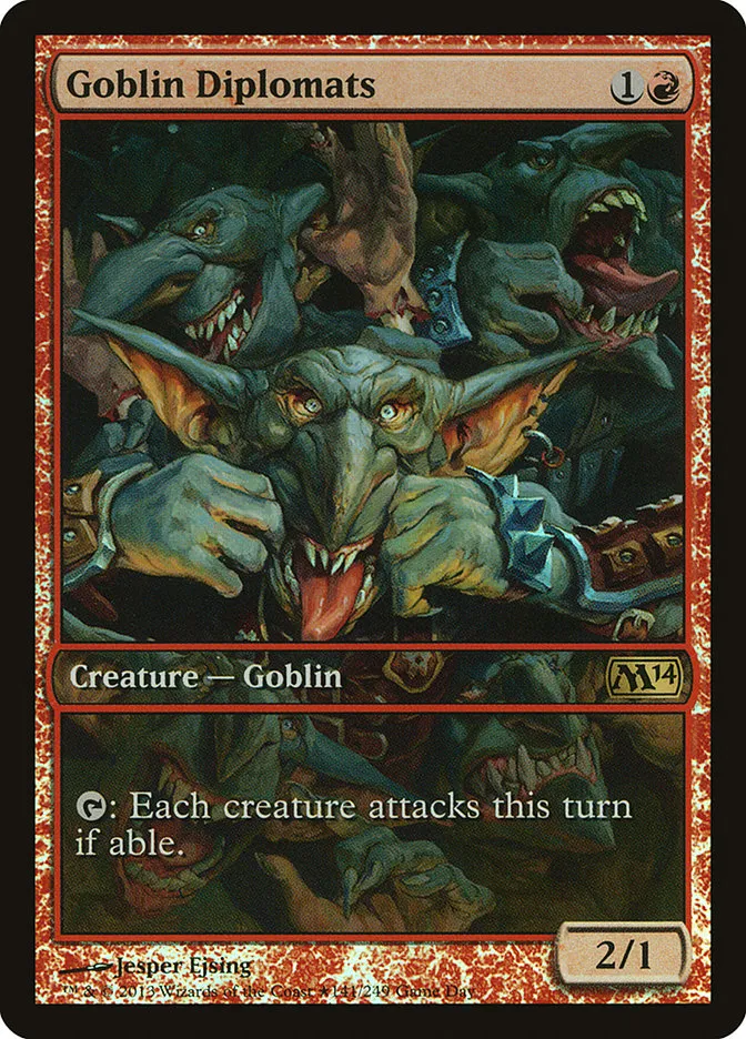 Goblin Diplomats Front Face