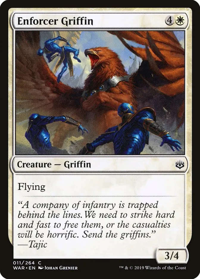 Enforcer Griffin Front Face