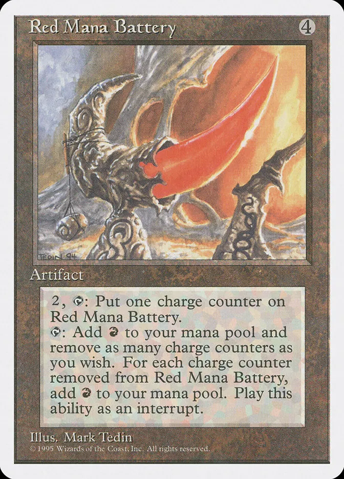 Red Mana Battery