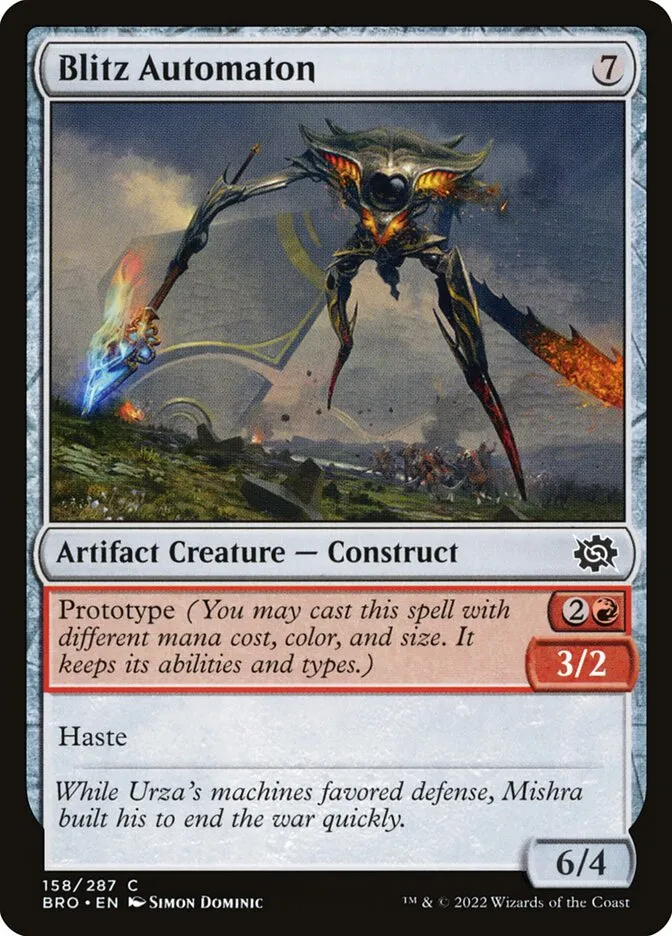 Blitz Automaton Front Face