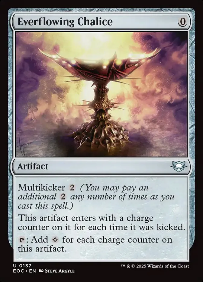 Everflowing Chalice Front Face