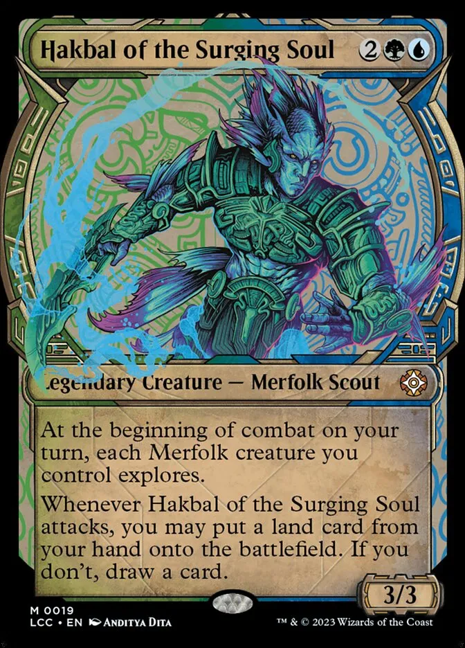 Hakbal of the Surging Soul Front Face