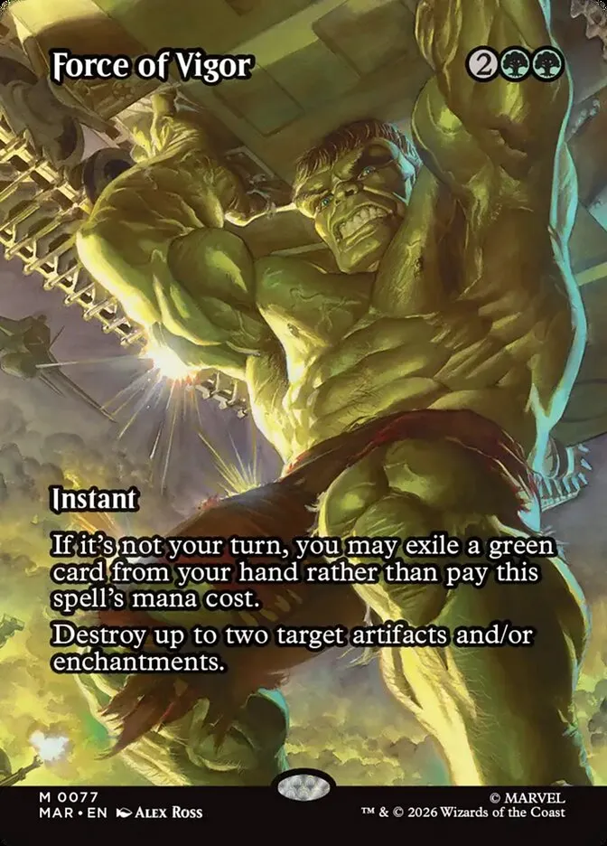 Force of Vigor Front Face