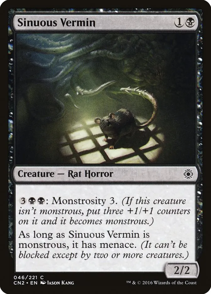 Sinuous Vermin Front Face
