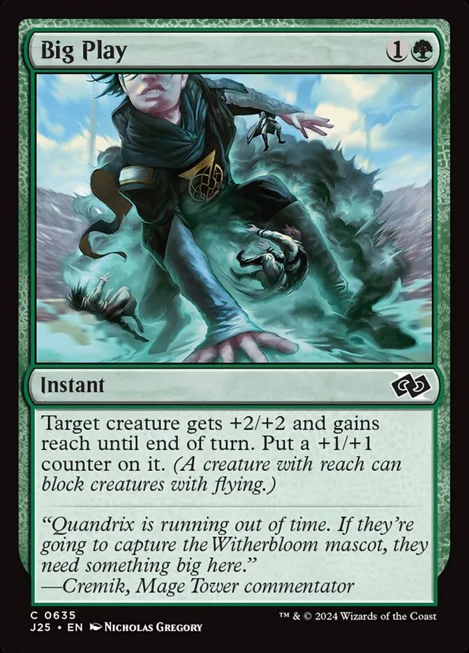Big Play Front Face