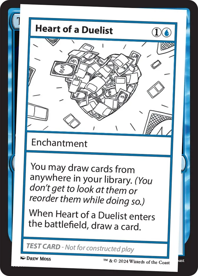 Heart of a Duelist Front Face