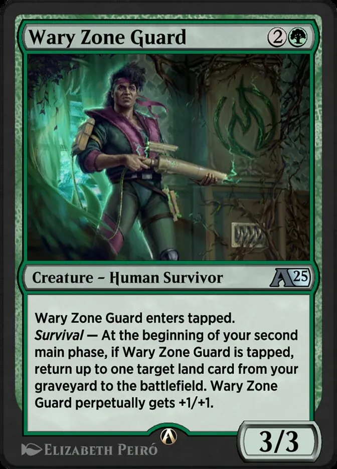 Wary Zone Guard Front Face
