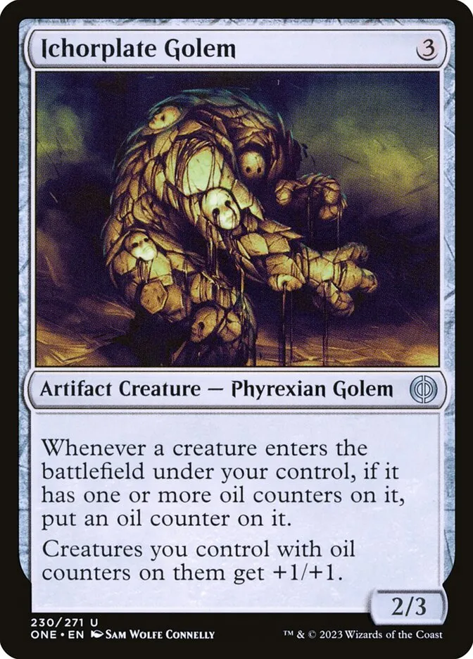Ichorplate Golem Front Face