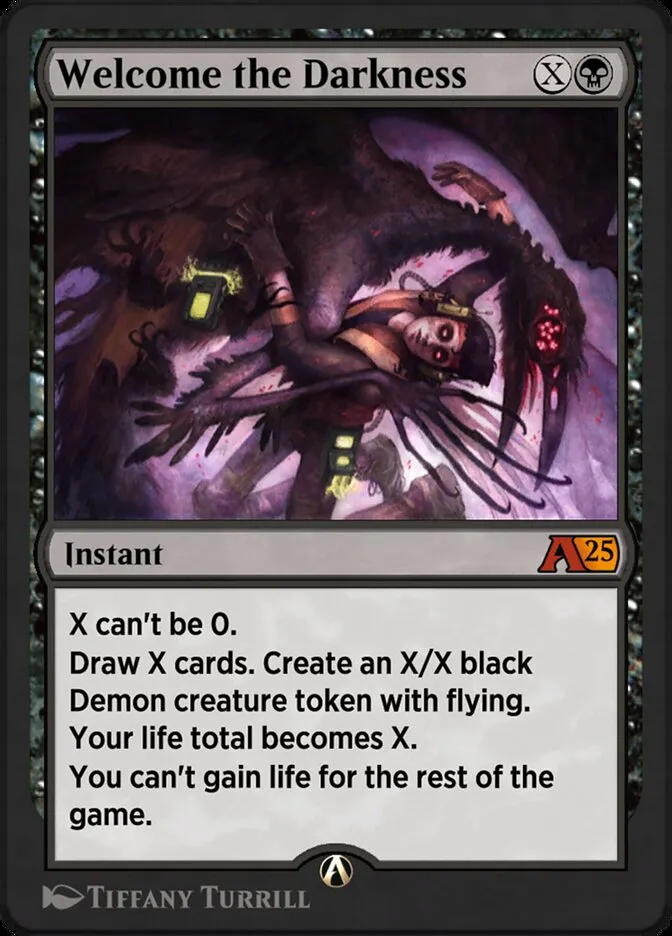 Welcome the Darkness Front Face