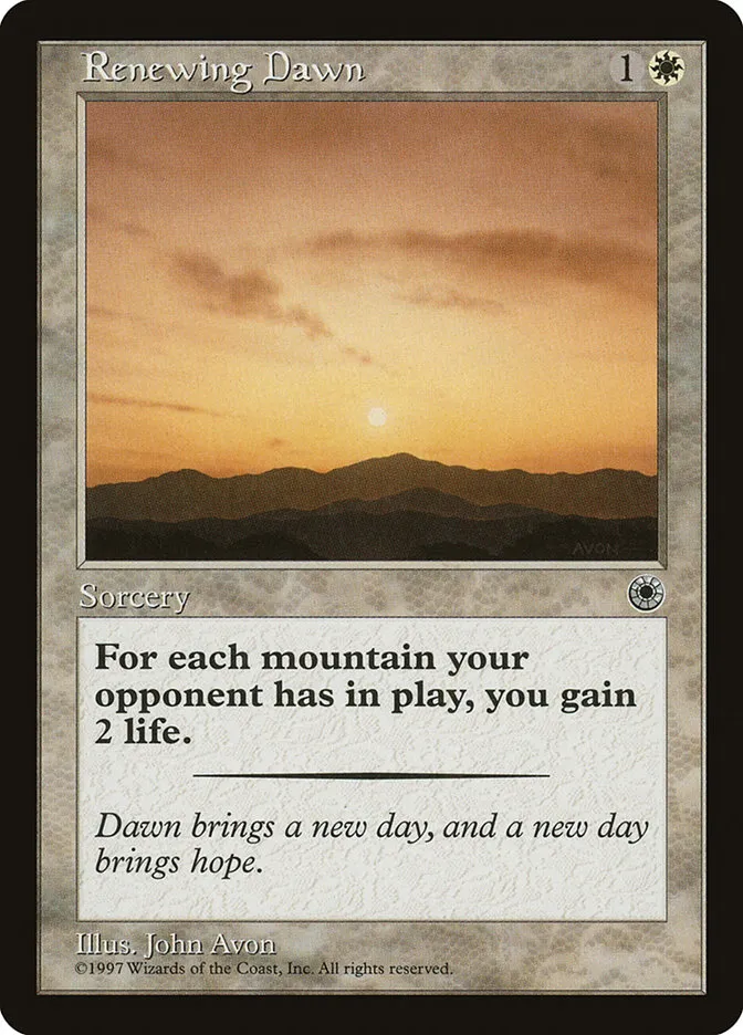 Renewing Dawn Front Face