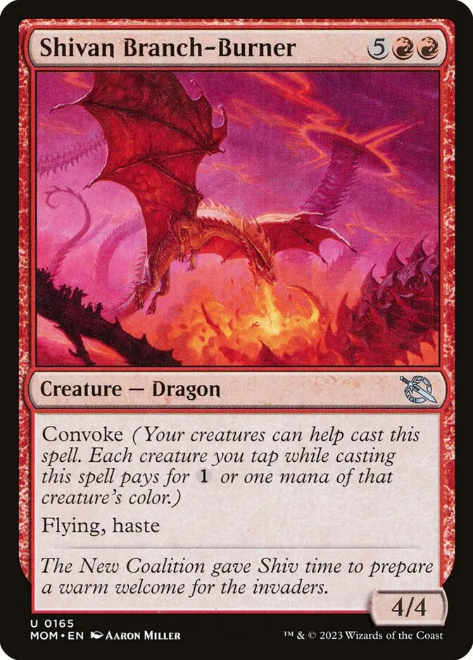 Shivan Branch-Burner Front Face