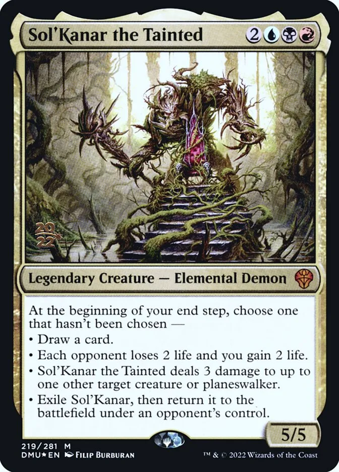 Sol'Kanar the Tainted Front Face