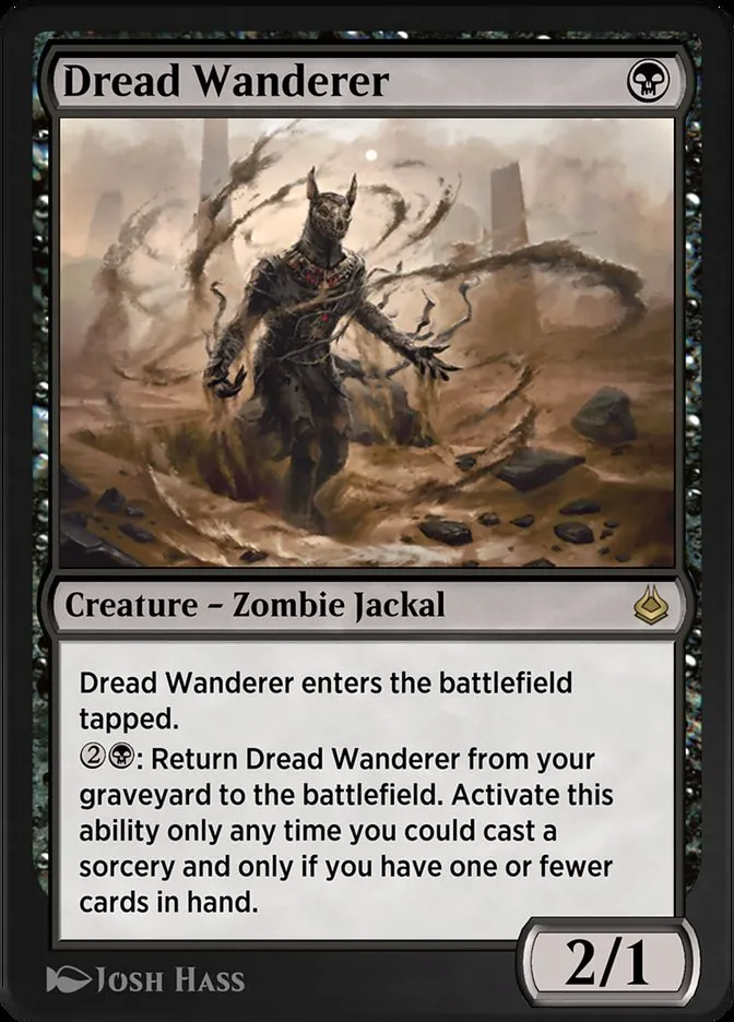 Dread Wanderer Front Face
