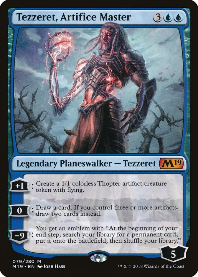 Tezzeret, Artifice Master Front Face