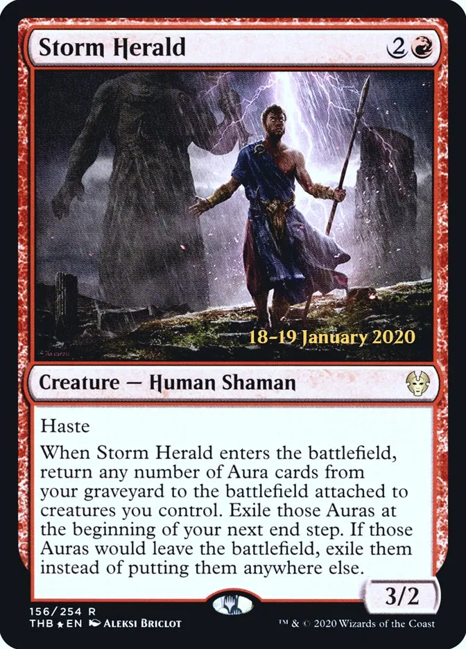 Storm Herald Front Face
