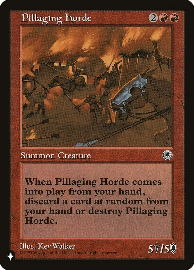 Pillaging Horde Front Face