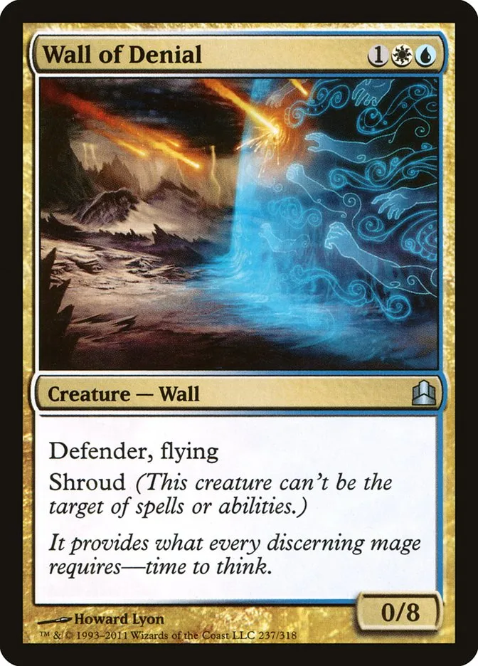 Wall of Denial Front Face