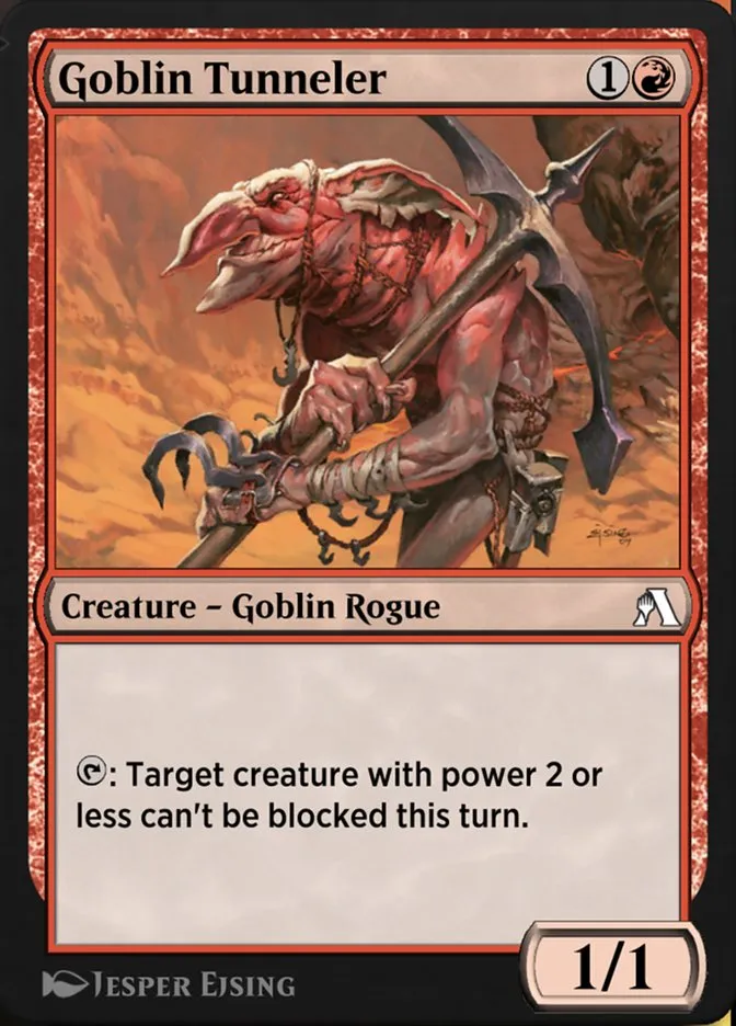 Goblin Tunneler Front Face