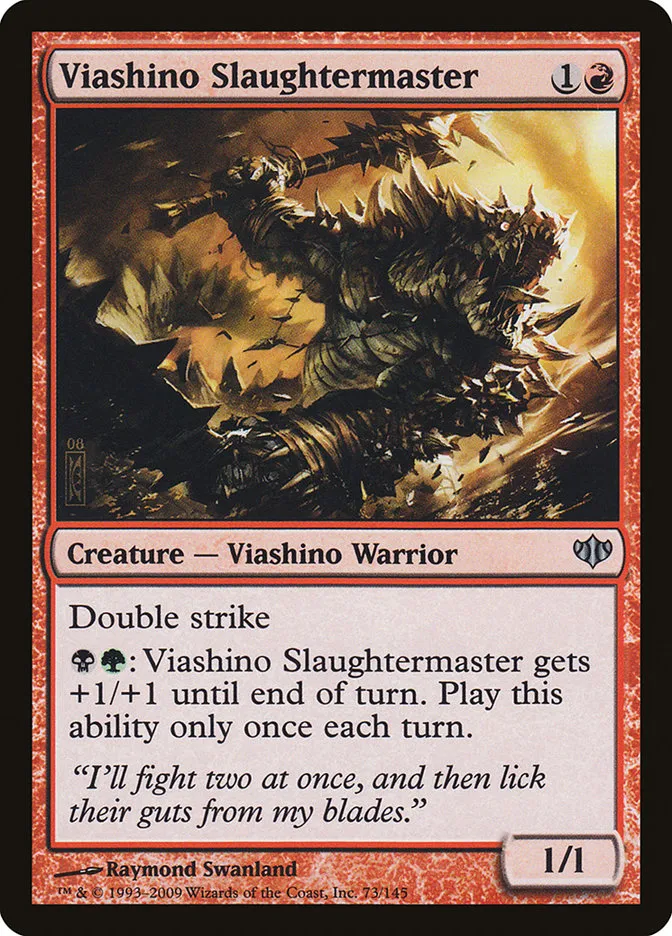 Viashino Slaughtermaster Front Face