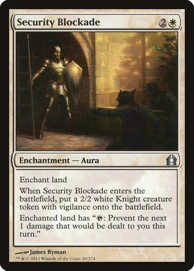 Security Blockade Front Face