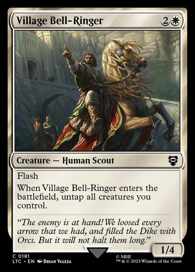 Village Bell-Ringer Front Face