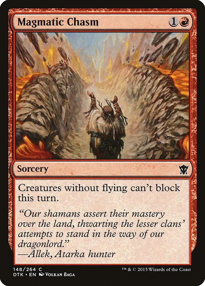 Magmatic Chasm Front Face