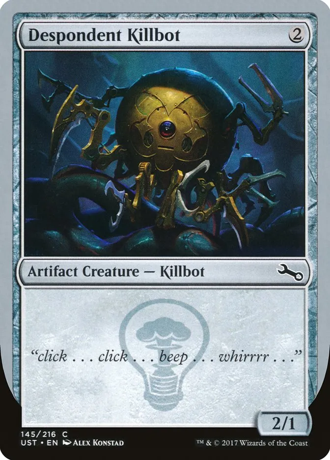Despondent Killbot Front Face