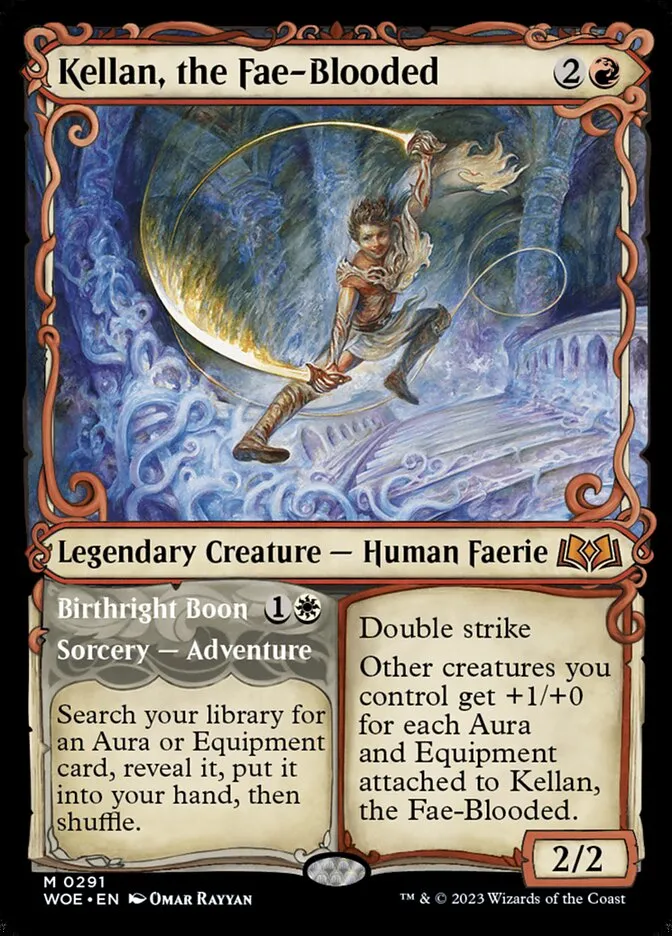 Kellan, the Fae-Blooded // Birthright Boon Front Face