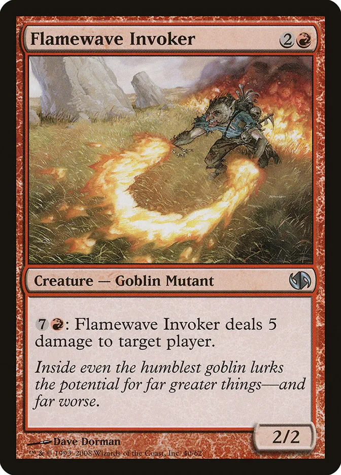 Flamewave Invoker Front Face