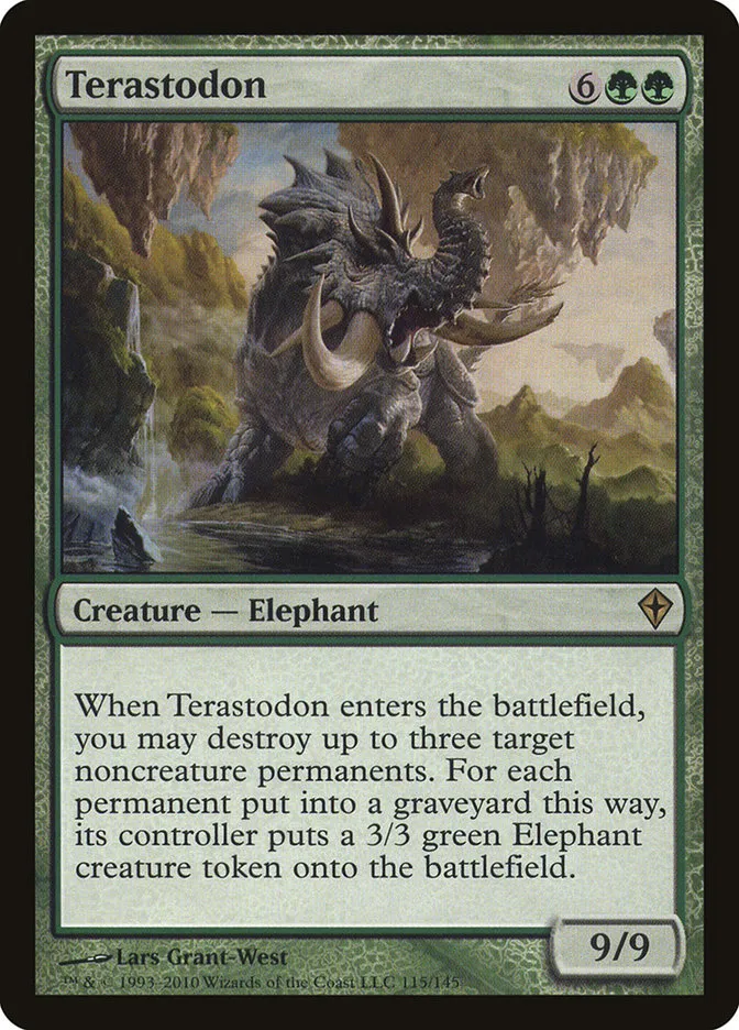 Terastodon Front Face