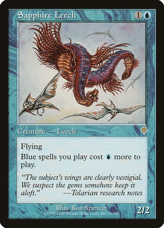 Sapphire Leech Front Face