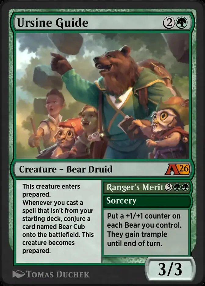 Ursine Guide // Ranger's Merit Front Face