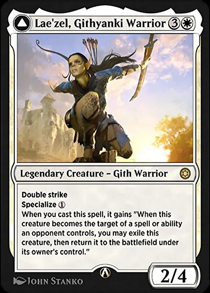 Lae'zel, Githyanki Warrior Front Face