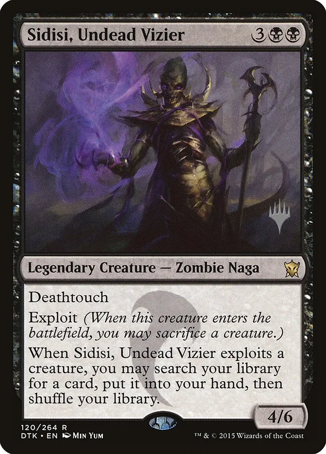 Sidisi, Undead Vizier Front Face