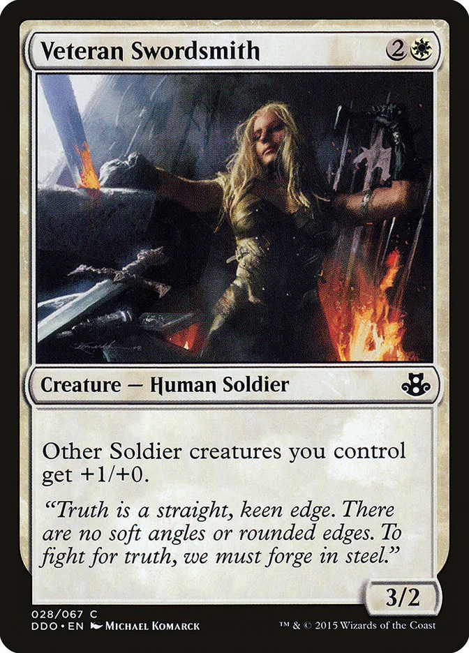 Veteran Swordsmith Front Face