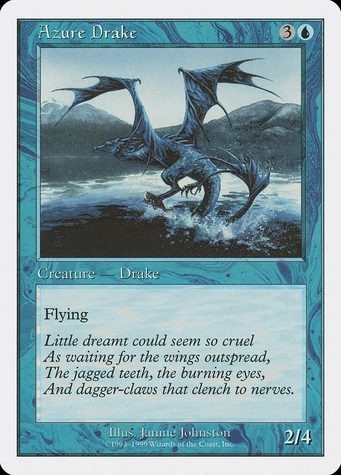 Azure Drake Front Face