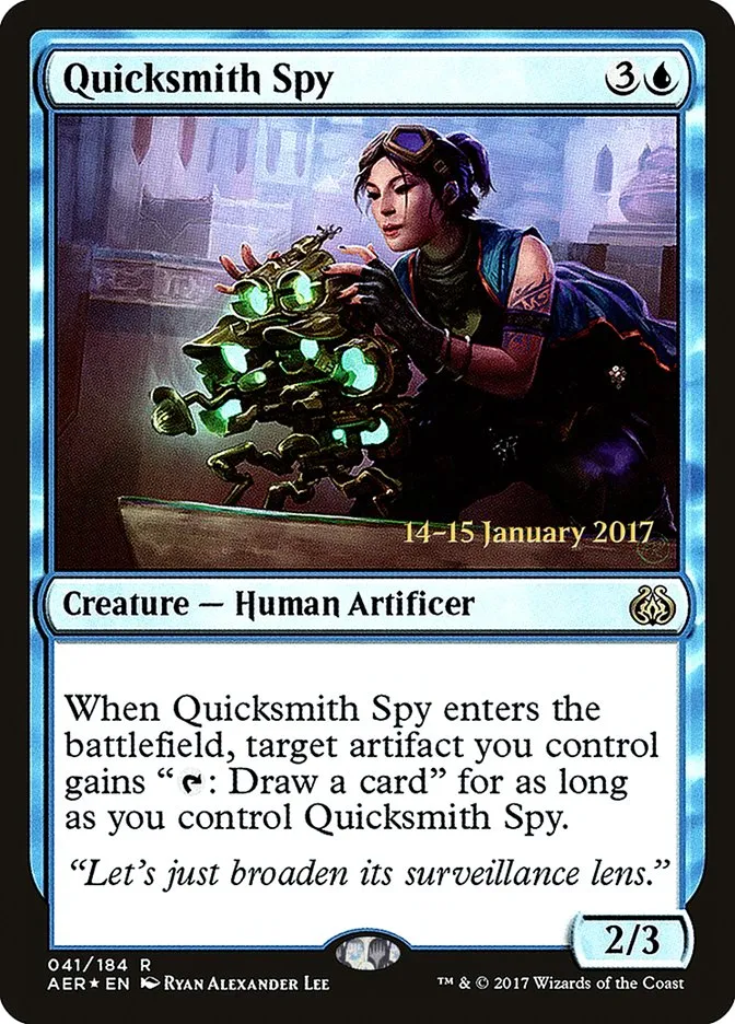 Quicksmith Spy Front Face