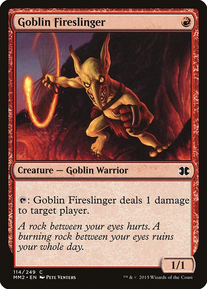 Goblin Fireslinger Front Face