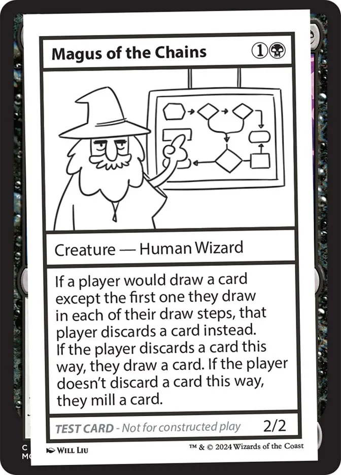 Magus of the Chains Front Face
