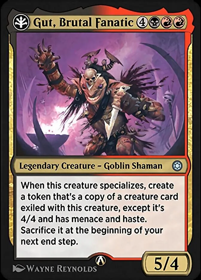 Gut, Brutal Fanatic Front Face