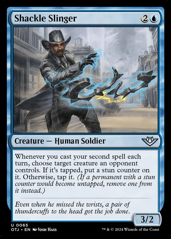 Shackle Slinger Front Face
