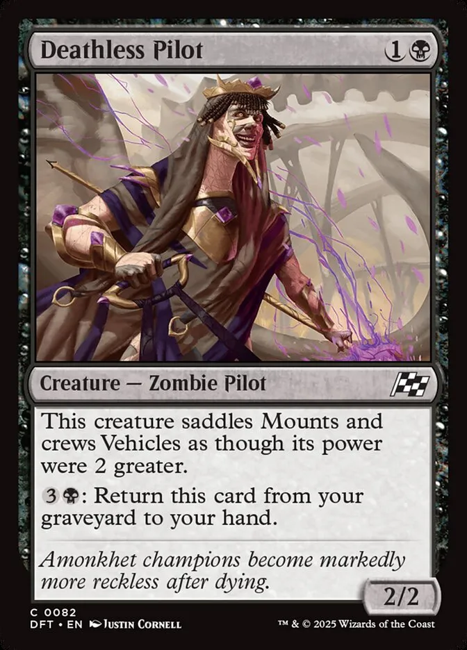 Deathless Pilot Front Face